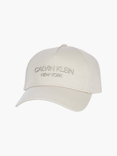 Calvin Klein Táskák & Kiegészítők HU260212 | Calvin Klein Cotton Twill Férfi Sapka Szürke